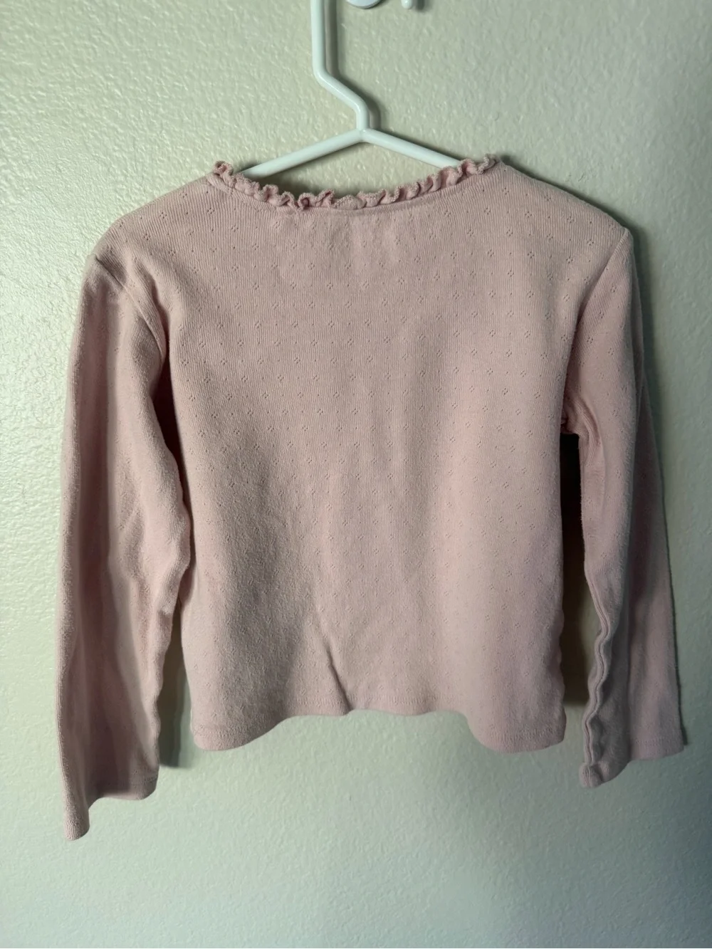 next Long Sleeve Light Pink Knit Top